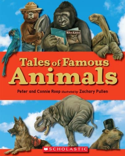 Book cover for Tales of Famous Animals by Roop, Peter