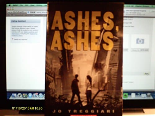 Book cover for Ashes, Ashes By Jo Treggiari [Paperback] by Treggiari, Jo