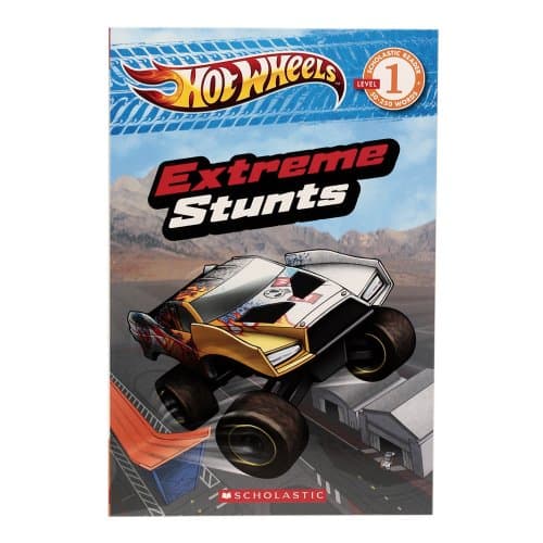 Book cover for Hot Wheels: Extreme Stunts (Reader #17) by Landers, Ace