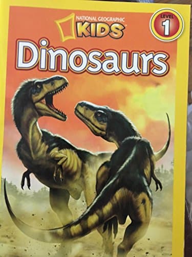 Book cover for Dinosaurs: Level 1 by National Geographic