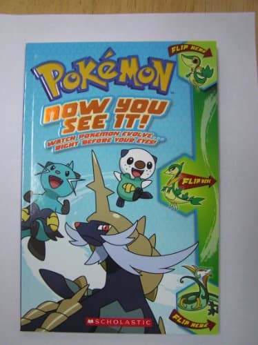 Book cover for Pokemon Now You See It by Scholastic