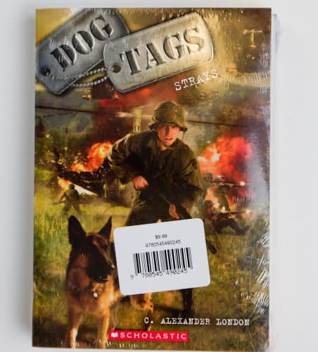 Book cover for Dog Tags #2: Strays by London, C. Alexander