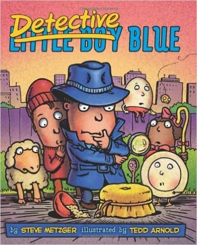 Book cover for Detective Blue by Metzger, Steve