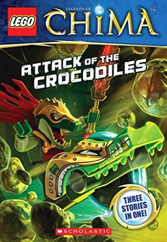 Book cover for LEGO® Legends of Chima: Attack of the Crocodiles (Chapter Book #1) by Farshtey, Greg