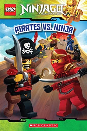 Book cover for Pirates vs. Ninja (LEGO Ninjago: Reader) by West, Tracey