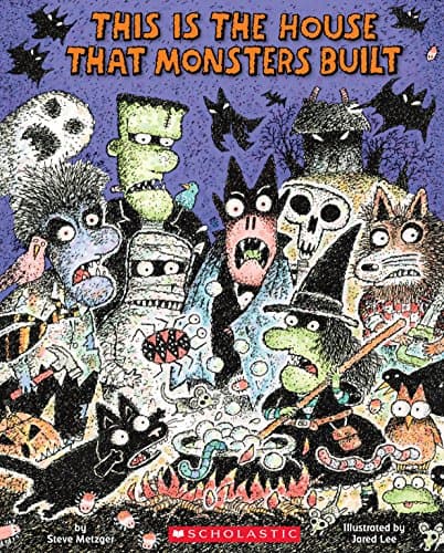 Book cover for This Is the House That Monsters Built by Metzger, Steve