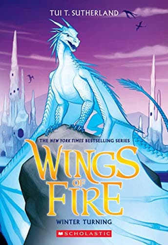 Book cover for Winter Turning (Wings of Fire #7) by Sutherland, Tui T.