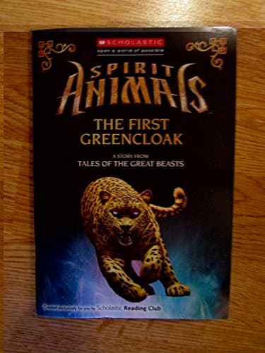 Book cover for Spirit Animals: The First Greencloak by Gavin Brown