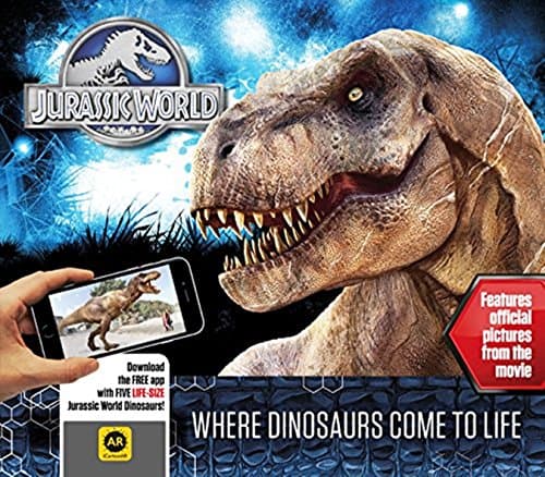 Book cover for Jurassic World: Where Dinosaurs Come to Life by Rowlands, Caroline