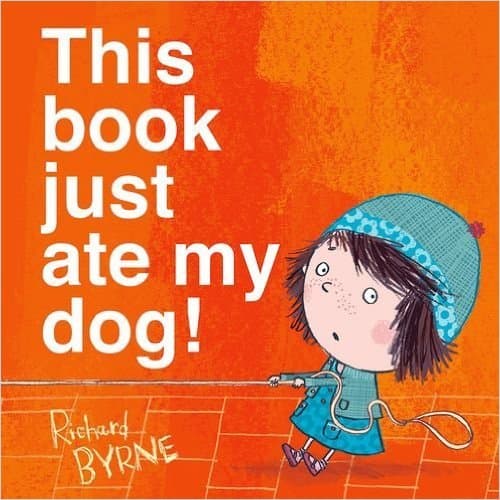 Book cover for This Book Just Ate My Dog! by Richard Byrne