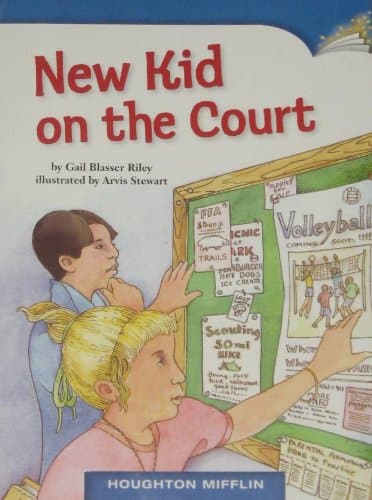 Book cover for New Kid on the Court by Gail Blasser Riley