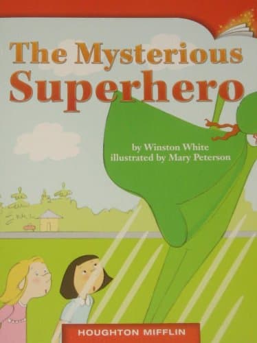 Book cover for The Mysterious Superhero by Winston White