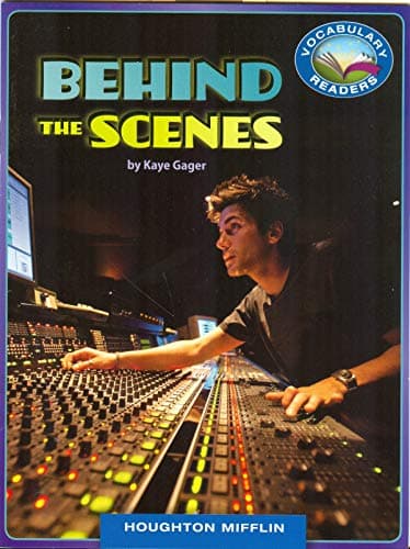 Book cover for Behind the Scenes by Kaye Gager