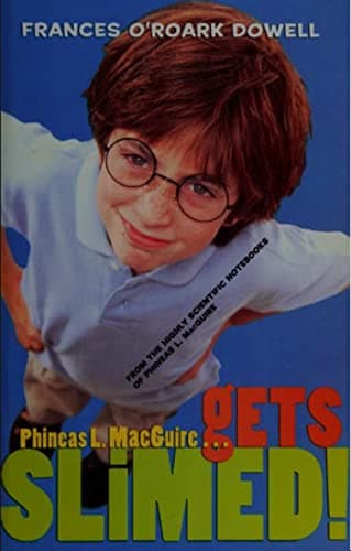 Book cover for Phineas L. MacGuire-- gets slimed! (Journeys) by Reading