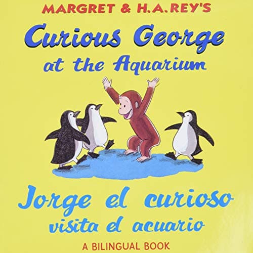Book cover for Jorge el curioso visita el acuario /Curious George at the Aquarium (bilingual edition) (Spanish and English Edition) by Rey, H. A.
