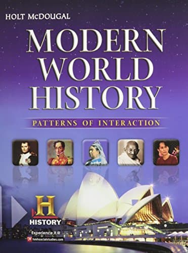 Book cover for Modern World History: Patterns of Interaction by HOLT MCDOUGAL