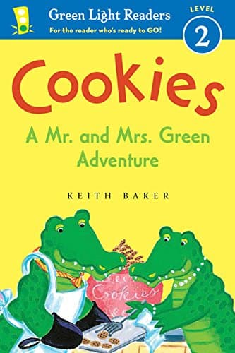 Book cover for Cookies: A Mr. and Mrs. Green Adventure (Green Light Readers Level 2) by Baker, Keith
