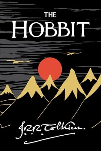 Book cover for The Hobbit by J. R. R. Tolkien