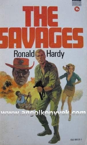 Book cover for The savages by Ronald Hardy