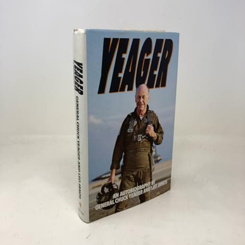 Book cover for Yeager: An Autobiography by Chuck Yeager