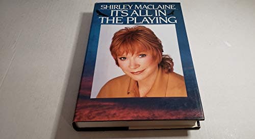 Book cover for It's All in the Playing by Maclaine, Shirley