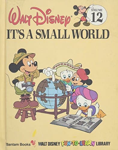 Book cover for It's a Small World (Disney's Fun to Learn Series) by Walt Disney Company