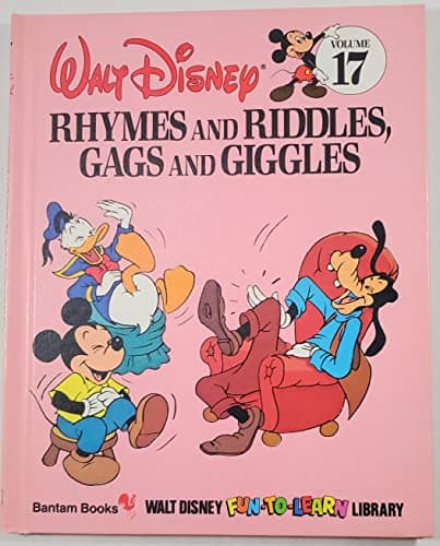 Book cover for Rhymes and Riddles, Gags and Giggles (Disney's Fun to Learn Ser) by Walt Disney Company