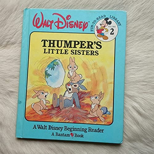 Book cover for Thumper's Little Sisters (Walt Disney Fun-To-Read Library, Volume. 2) by Walt Disney Fun-To-Read Library