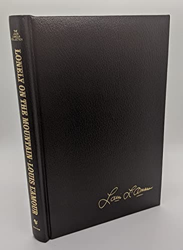 Book cover for Lonely on the Mountain (Louis Lamour Collection) by Louis Lamour