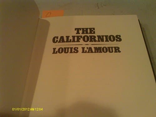 Book cover for Californios Louis Lamour Collection by Lamour, Louis