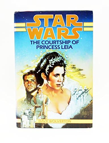 Book cover for The Courtship of Princess Leia (Star Wars) by Wolverton, Dave