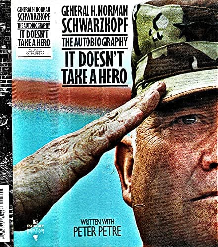 Book cover for It Doesn't Take a Hero: The Autobiography by Norman Schwarzkopf