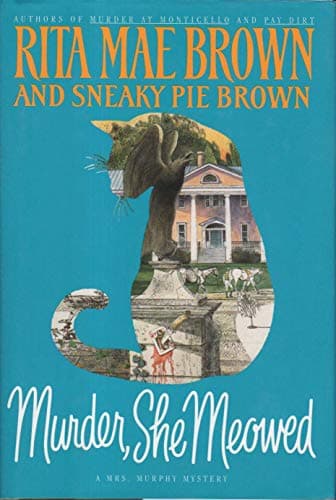 Book cover for Murder, She Meowed by Rita Mae Brown
