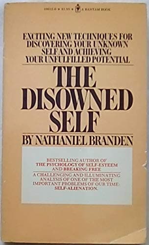 Book cover for The Disowned Self by Nathaniel Branden