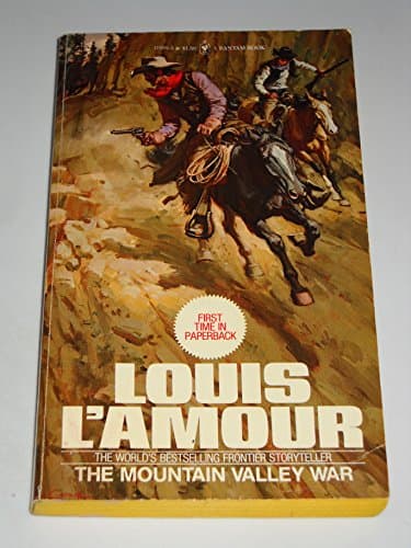 Book cover for The Mountain Valley War by Louis L'Amour