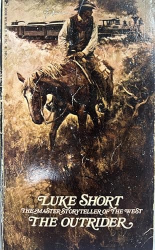 Book cover for The outrider by Short, Luke