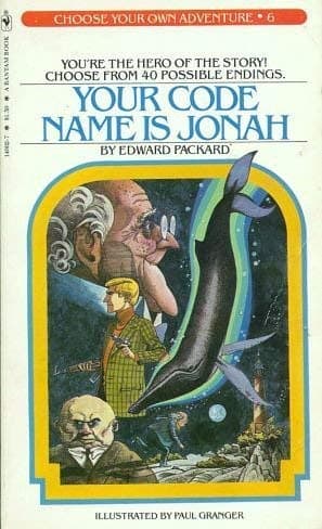 Book cover for Your Code Name is Jonah (Choose Your Own Adventure, 6) by Packard, Edward