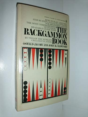 Book cover for The Backgammon Book by Oswald Jacoby
