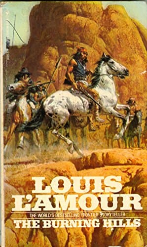 Book cover for Burning Hills by L'Amour, Louis