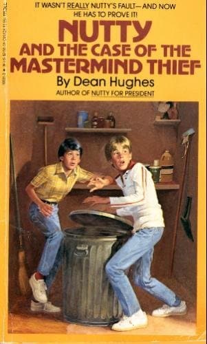 Book cover for Nutty and the Case of the Mastermind Thief by Hughes, Dean