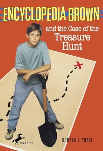 Book cover for Encyclopedia Brown and the Case of the Treasure Hunt (Encyclopedia Brown #17) by Sobol, Donald J.