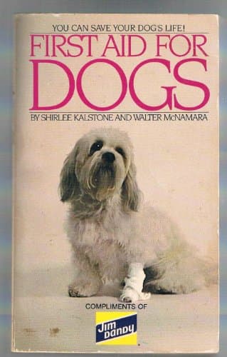 Book cover for First Aid for Dogs by Salstone, Shirlee