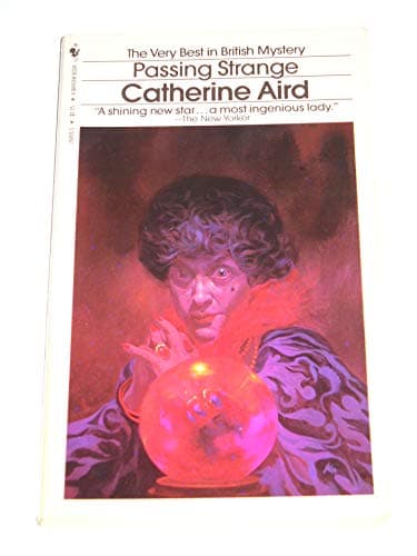 Book cover for Passing Strange (C. D. Sloan Mystery) by Catherine Aird