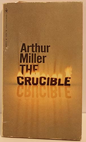 Book cover for The Crucible by Miller, Arthur