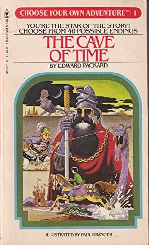 Book cover for The Cave of Time (Choose Your Own Adventure #1) by Packard, Edward