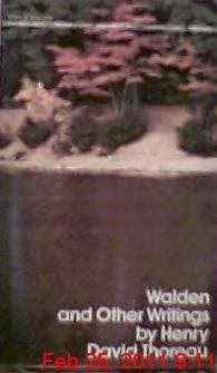 Book cover for Walden and Other Writings by Thoreau, Henry David