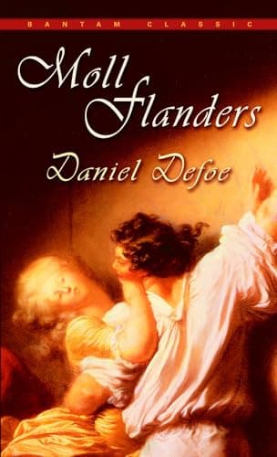 Book cover for Moll Flanders by Defoe, Daniel