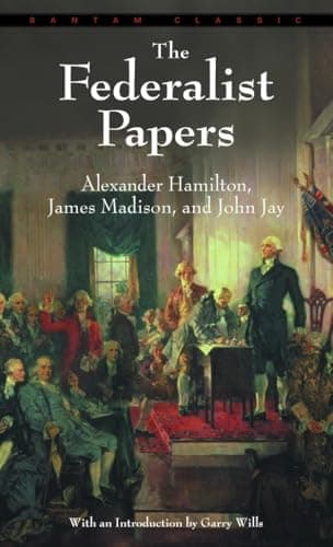 Book cover for The Federalist Papers by Hamilton, Alexander