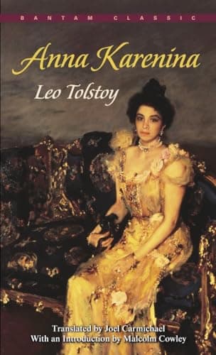 Book cover for Anna Karenina (Bantam Classics) by Leo Tolstoy