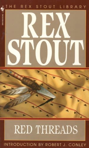 Book cover for Red Threads (Rex Stout Library) by Rex Stout